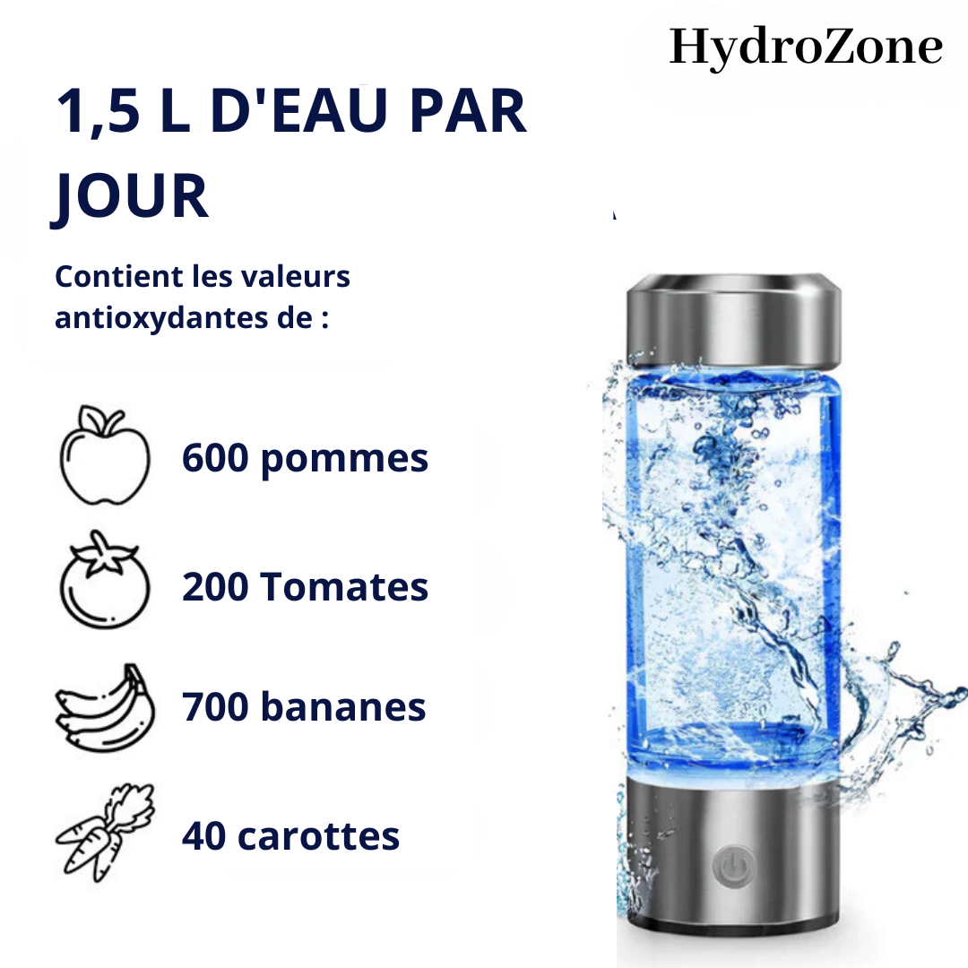 Hydrozone™ - Bouteille génératrice d'hydrogène