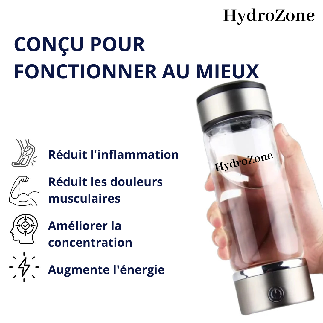 Hydrozone™ - Bouteille génératrice d'hydrogène